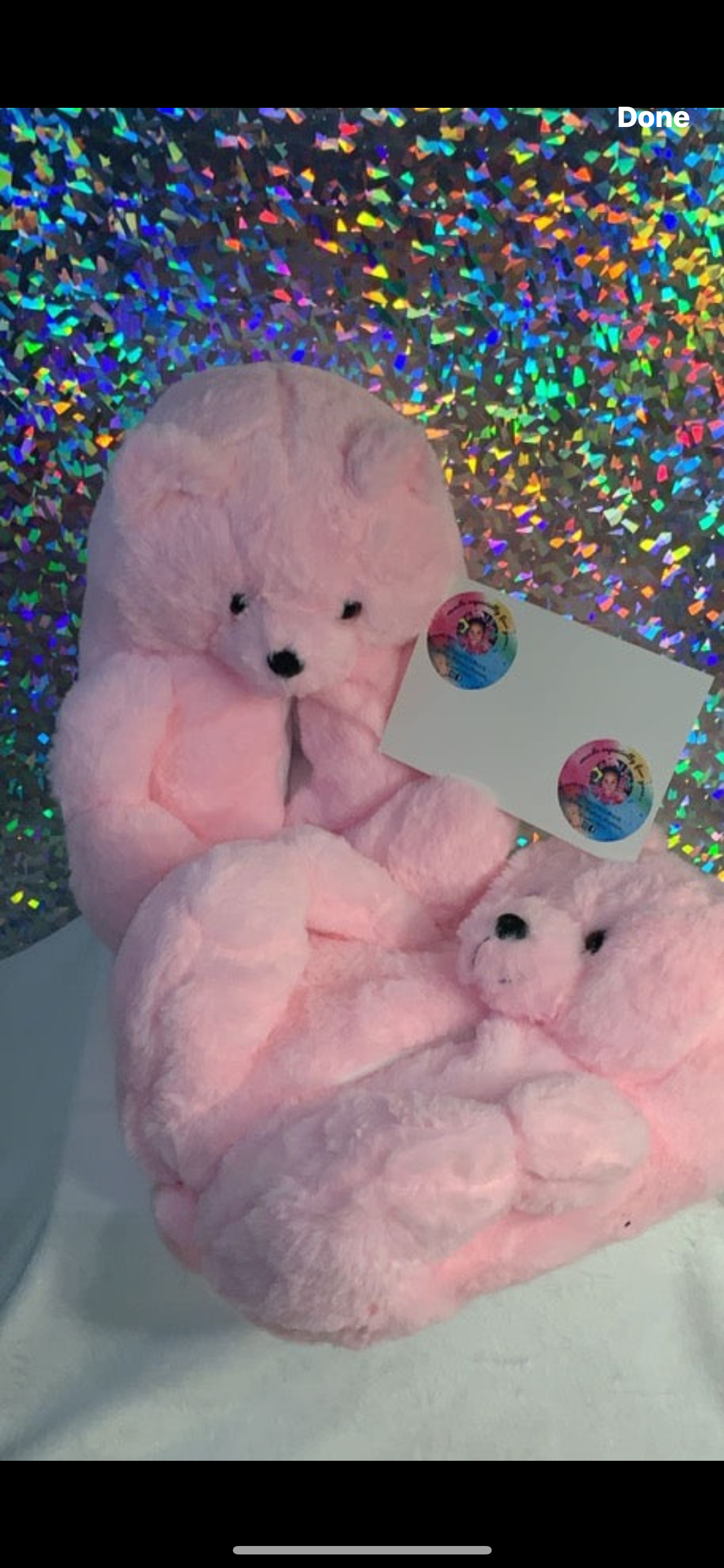 Teddy Bear Slippers