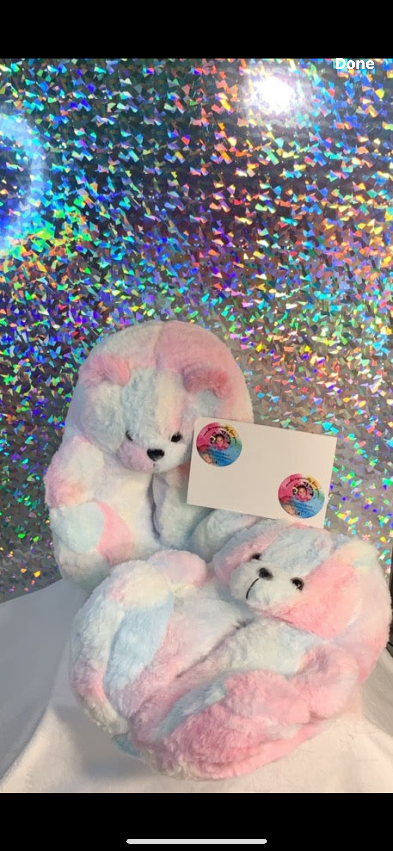 Teddy Bear Slippers